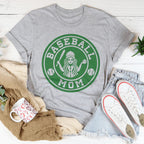 Baseball Mom Tee Peachy Sunday