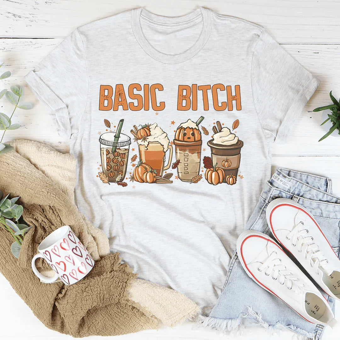 Basic B Fall Tee Peachy Sunday
