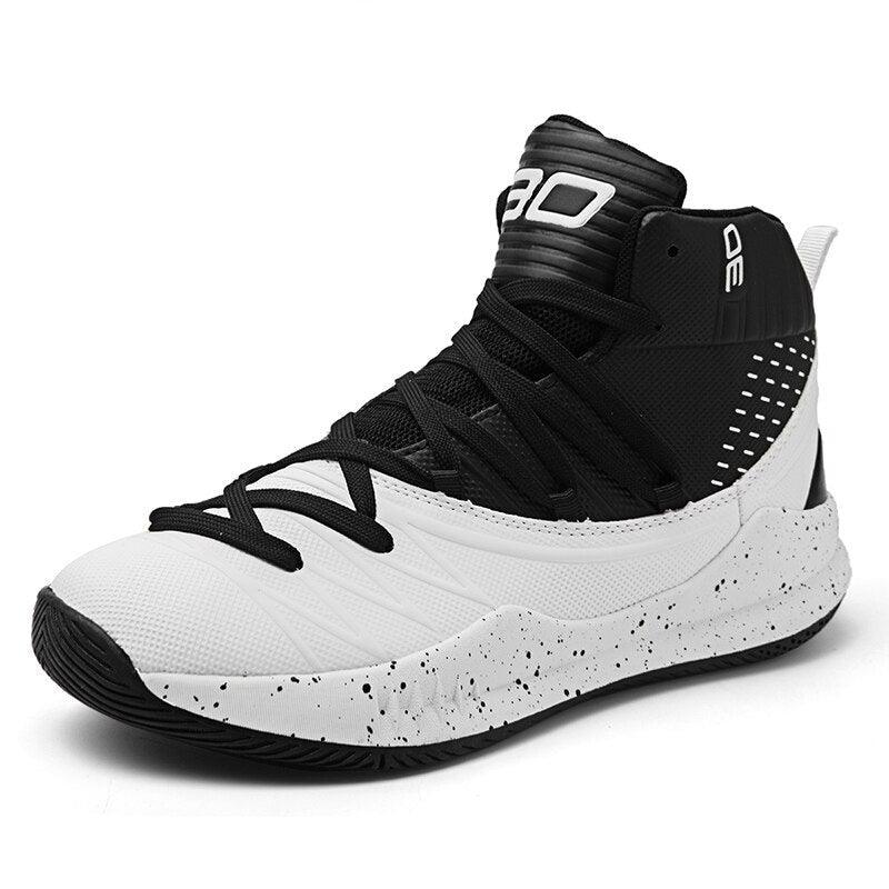 Basketball Black White Ankle Boots Mens Shoes Cushioning White Training Breathable Outdoor High Quality Sports Mens Sneakers Non Slip Outdoor Sneakers Cushioning Workout Sport Design Stevvex