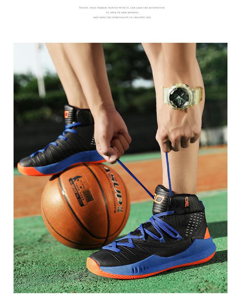 Basketball Black White Ankle Boots Mens Shoes Cushioning White Training Breathable Outdoor High Quality Sports Mens Sneakers Non Slip Outdoor Sneakers Cushioning Workout Sport Design Stevvex