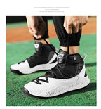 Basketball Black White Ankle Boots Mens Shoes Cushioning White Training Breathable Outdoor High Quality Sports Mens Sneakers Non Slip Outdoor Sneakers Cushioning Workout Sport Design Stevvex