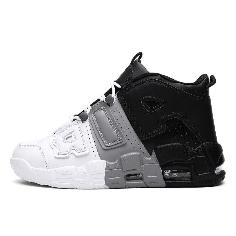 Basketball Mens Sneakers Sports Lace-up Outdoor Shoes For Men Luxury Design Men's Air Shoes Fashion Running Sneakers Non Slip Tennis Sport Athletic Walking Basketball Sneakers Stevvex