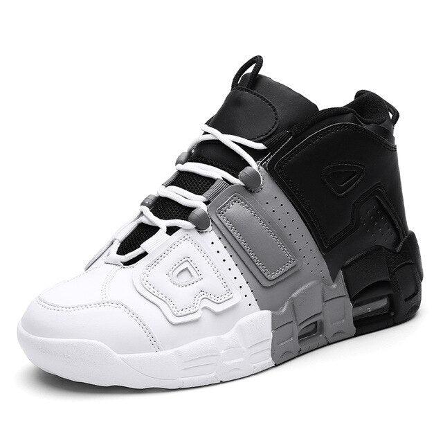 Basketball Mens Sneakers Sports Lace-up Outdoor Shoes For Men Luxury Design Men's Air Shoes Fashion Running Sneakers Non Slip Tennis Sport Athletic Walking Basketball Sneakers Stevvex