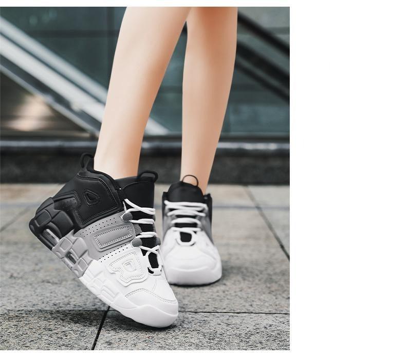 Basketball Mens Sneakers Sports Lace-up Outdoor Shoes For Men Luxury Design Men's Air Shoes Fashion Running Sneakers Non Slip Tennis Sport Athletic Walking Basketball Sneakers Stevvex