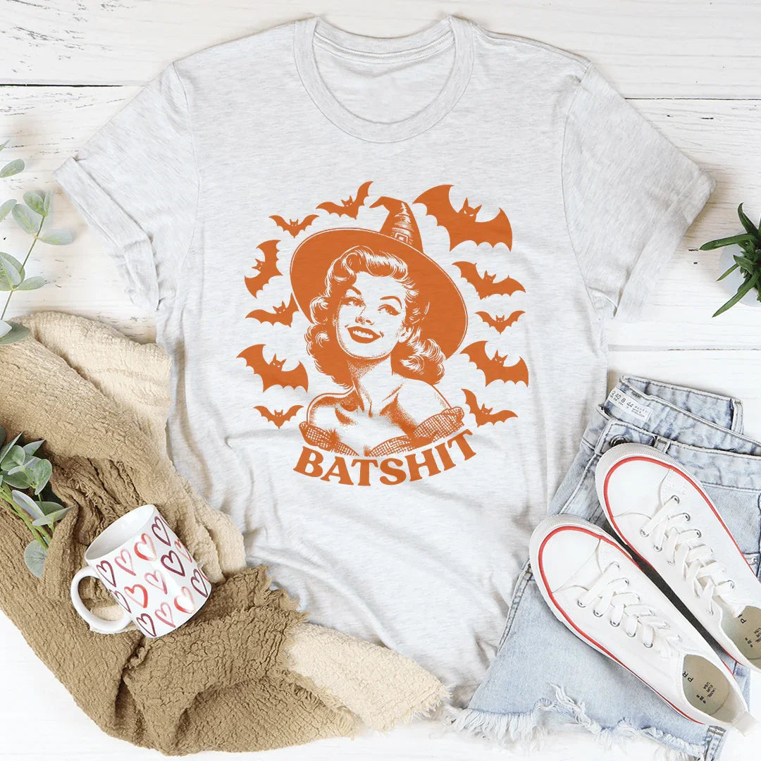 Batshit Tee Peachy Sunday