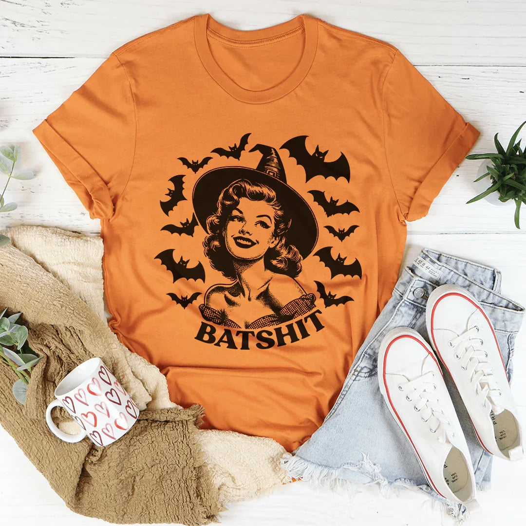 Batshit Tee Peachy Sunday