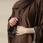 Batwing Abaya With Matching Hijab | Batwing Sleeve Abaya (MA041) Mariam's Collection
