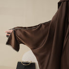 Batwing Abaya With Matching Hijab | Batwing Sleeve Abaya (MA041) Mariam's Collection