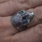 Sugar Skull Ring - SJB-DIAMOND ELITES