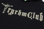 Fashionable Men's Cross Print Hooded Sweatshirt Pi-Mart