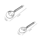 Stainless Steel Danish Flour Binocular Coil Mixer Manual Dough Mixer And Dough Tool Mixing Stick Pi-Mart