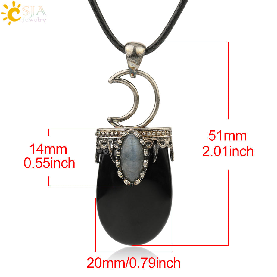 Natural Stone Antique Necklace Pi-Mart