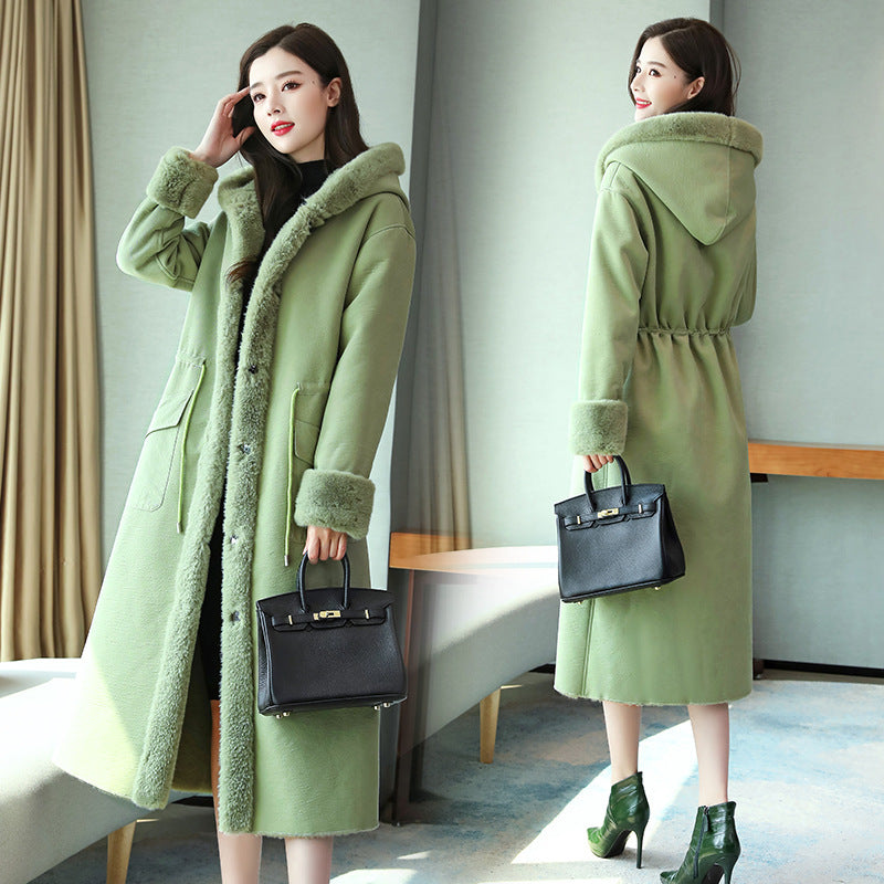 Winter Cotton-padded Jacket Fur Coat Women Pi-Mart
