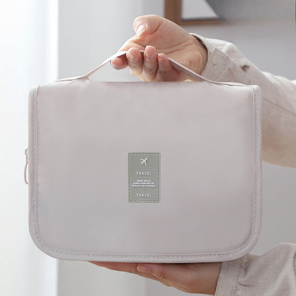 Travel Waterproof Makeup Portable Wash Bag, Large Capacity Makeup Bag Hook Bag, Toiletry Bag for travel - SJB-DIAMOND ELITES