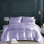 Satin Home Textile Quilt Cover Pillowcase Three-piece Set Pi-Mart