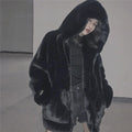 Snowman Hoodie Warm And Eco-friendly Plush Fur Coat