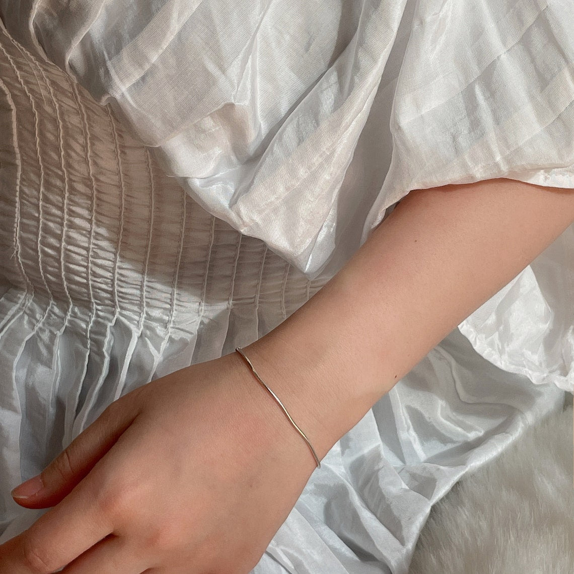 Stainless Steel Snake Chain Bracelet Pi-Mart