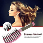 Hairbrush Anti Klit Brushy Haarborstel Women Detangler Hair Brush Bristle Nylon Scalp Massage  Teaser Hair Brush Comb Pi-Mart