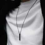 Rectangle Pendant Necklace - SJB-DIAMOND ELITES