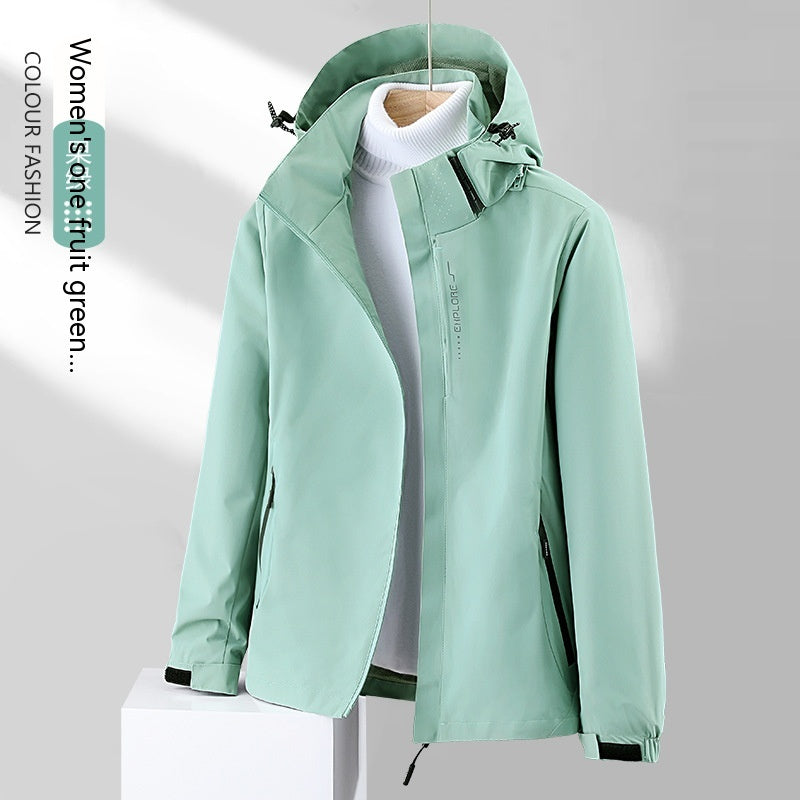 Thin Shell Jacket Waterproof Windbreaker Jacket Pi-Mart