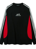 Men's Striped Long Sleeve Sweatshirt