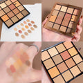 Matte Pearlescent Stage Makeup Eye Shadow Plate Pi-Mart
