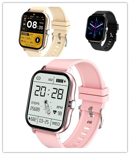 Y13 Smart Watch - 1.69'' Touchscreen Fitness Tracker with Bluetooth Calls, Heart Rate & Sleep Monitoring (Waterproof, Multi-Language) Pi-Mart