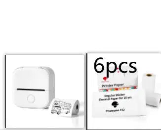 Portable Mini Printer for Students and Hobbyists, Bluetooth Thermal Label Printer - SJB-DIAMOND ELITES