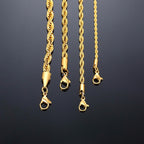 Minimalist Men Ropes Long Necklace Pi-Mart