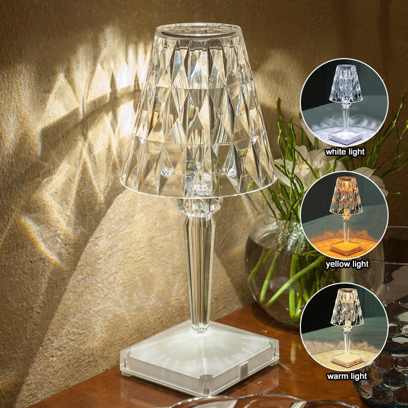 LED Touch Bedroom Lamp Pi-Mart