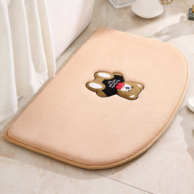 Absorbent Non-slip Living Room Bathroom Floor Mat Pi-Mart