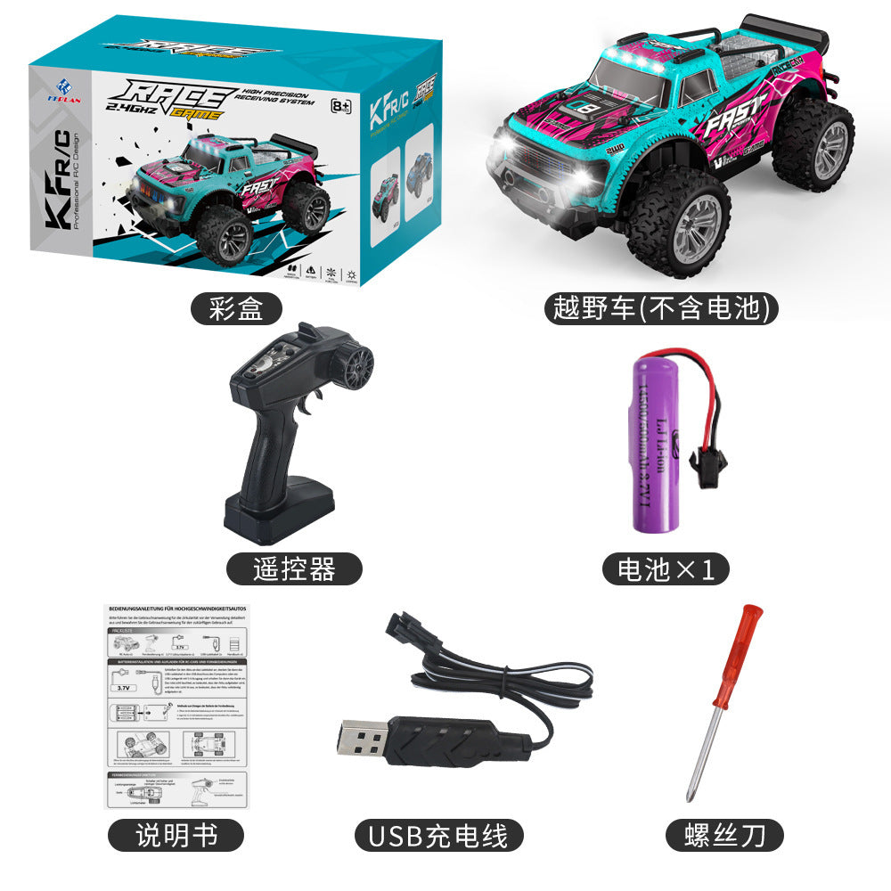 High-speed Off-road Vehicle RC Big Foot Climbing Mini Remote Control Car Pi-Mart