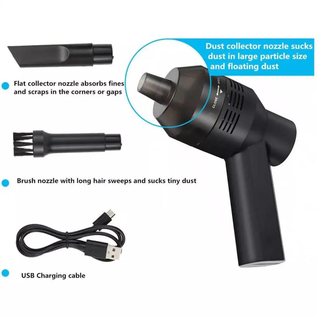 Portable Cordless Electric Air Duster, Rechargeable, Strong - SJB-DIAMOND ELITES