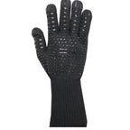 BBQ Gloves High Temperature Resistance Oven Mitts 500 800 Degrees Fireproof Barbecue Heat Insulation Microwave Oven Gloves Silicone Non-Slip Kitchen Cooking Gloves for Barbecue Cooking Stevvex
