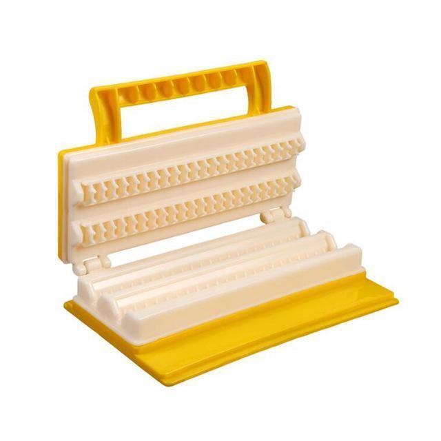 BBQ Meat String Machine Barbecue Skewer Tools Portable Skewer Kebab Maker Box Machine Grill Kitchen Accessories Automatic Meat Skewer Tools Beef Easy Wear Meat Maker Grill Barbecue Kitchen Accessories Tools Stevvex