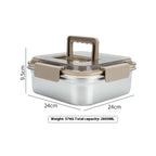 Home Fashion 304 Stainless Steel Crisper Pi-Mart