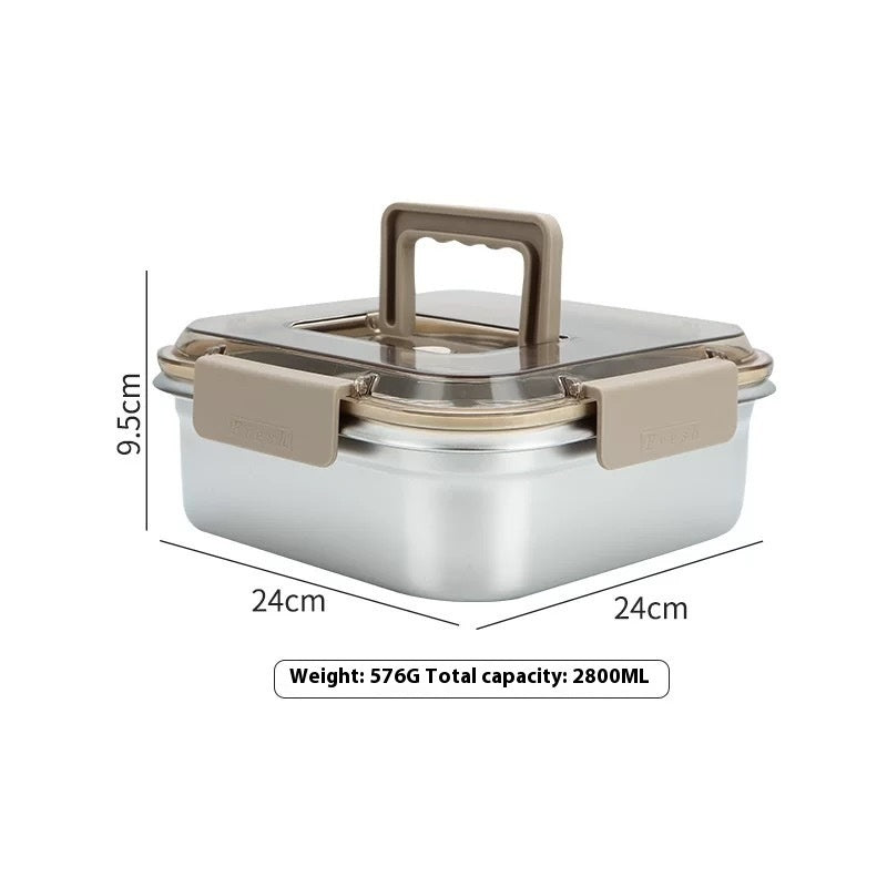 Home Fashion 304 Stainless Steel Crisper Pi-Mart