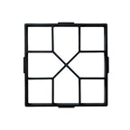 Brick Stone Road Concrete Mould Garden Path Maker Mold Plastic DIY Manually Paving Cement Cemento Garden Path Maker Mold