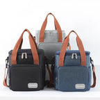 Insulated Lunch Bag for Adults & Kids - Leakproof Thermal Food Container with Adjustable Strap (29x25x5cm, 0.264kg) Pi-Mart