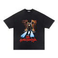 Spring summer new product the same drop-out bear print short-sleeved T-shirt man Pi-Mart