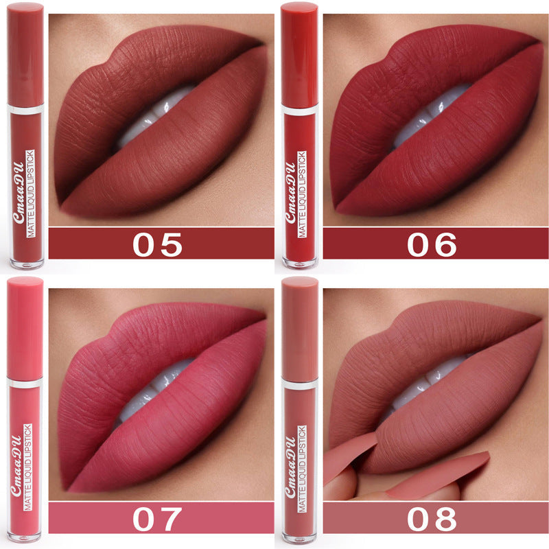 Women's Non-stick Cup Waterproof Matte Lipstick Pi-Mart