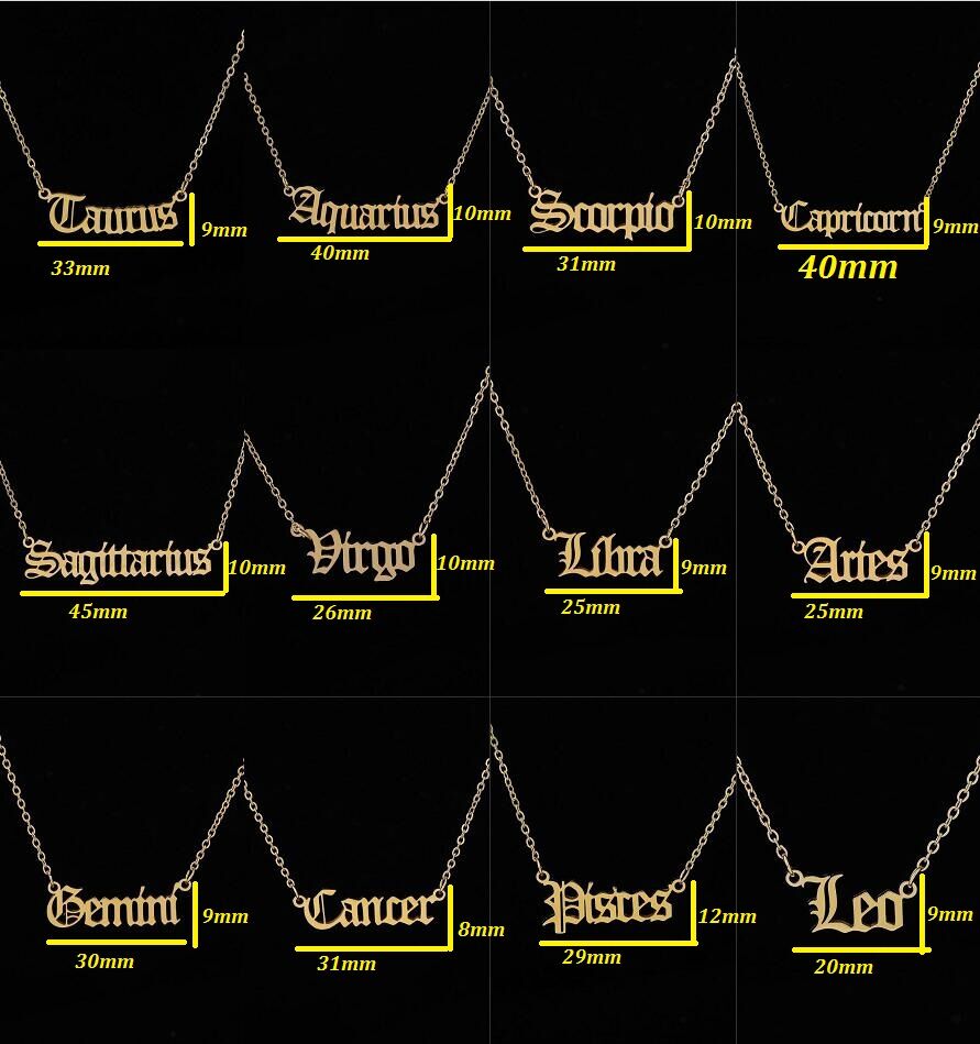 Star Sign Necklace - SJB-DIAMOND ELITES