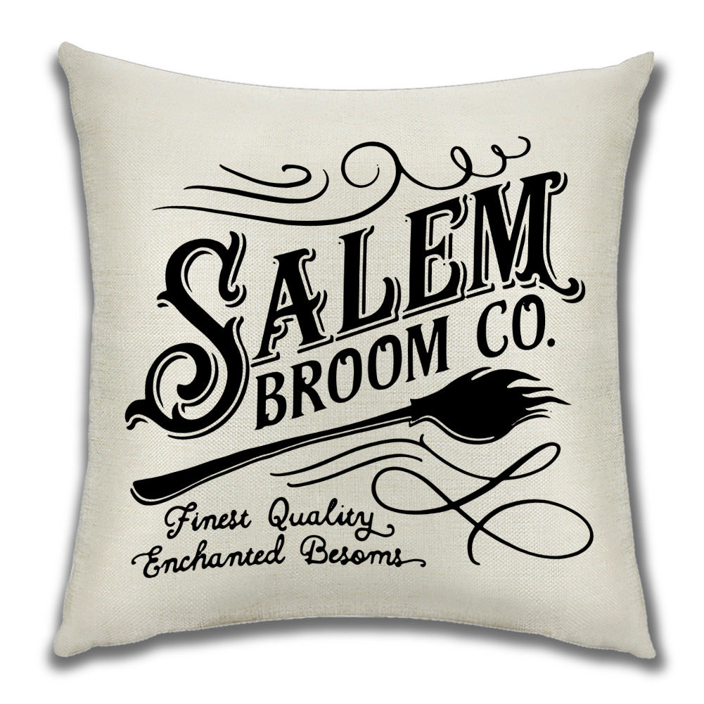 Cartoon Pumpkin Castle Sofa Cushion Cushion Pillowcase Pi-Mart