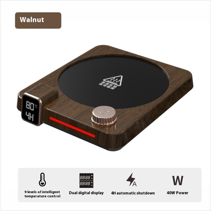 Instant Hot Timing Thermal Cup Pad Coffee Heating Coaster Winter Kithchen Gadgets Pi-Mart
