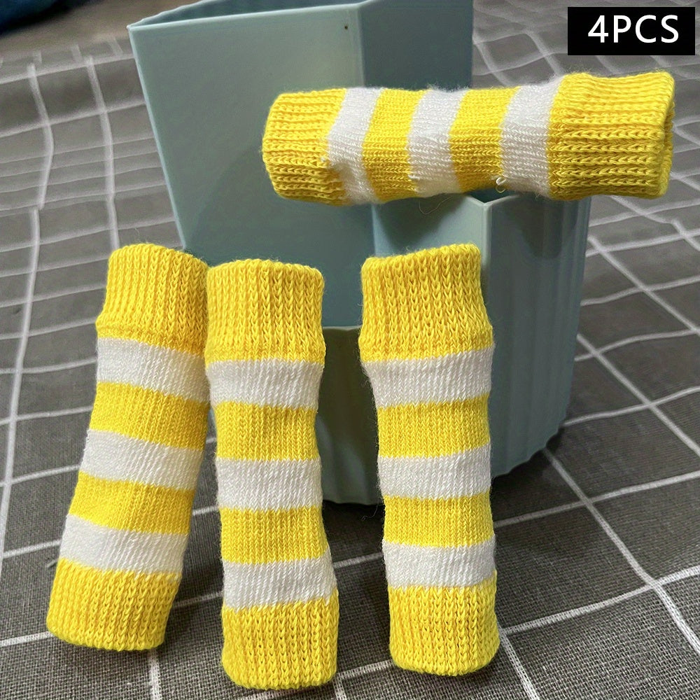 [2 Sets Elbow Support Guards] Pet Dog Elbow Guards, a Set of 2 Front Leg And 2 Hind Leg Protectors, Elbow Support Wraps, Leg Support Wraps, Breathable Elastic Knitted Protective Socks for Pets, 4pcs Pet Leg Socks. Lootquake LLC