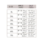 1pair Unisex Plus Size Compression Socks, Knee Length 20-30 Mmhg Breathable Circulation Calf Socks, Women Men's Socks & Hosiery Lootquake LLC