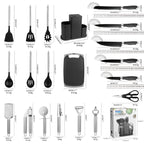 Silicone Kitchenware Set For Kitchen Household Use Pi-Mart