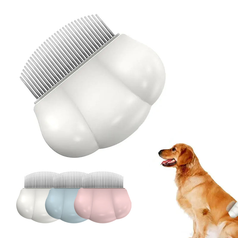 Dog Grooming Comb Comfortable Pet Small Lice Flea Combs Universal Shedding Brush Shell Comb Removes Tangles For Dogs Rabbit Pets Products Pi-Mart