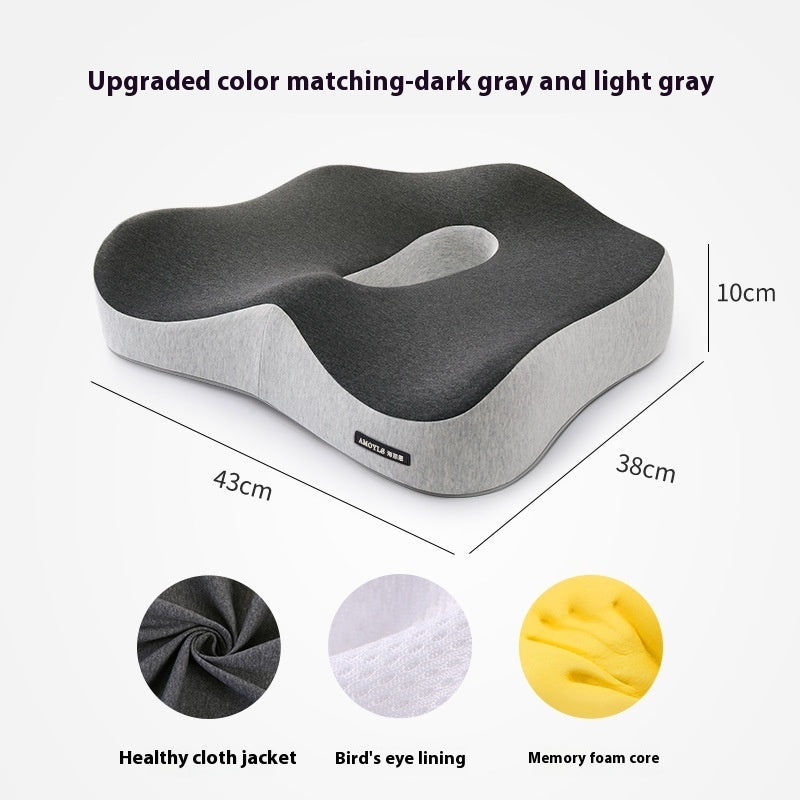Cushion Office Seat Cushion Hollow Breathable Seat Cushion Bird Eye Cloth Chair Stool Cushion Pi-Mart