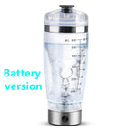 Electric Protein Shake Stirrer USB Shake Bottle Milk Coffee Blender Kettle Sports And Fitness Charging Electric Shaker Cup Pi-Mart